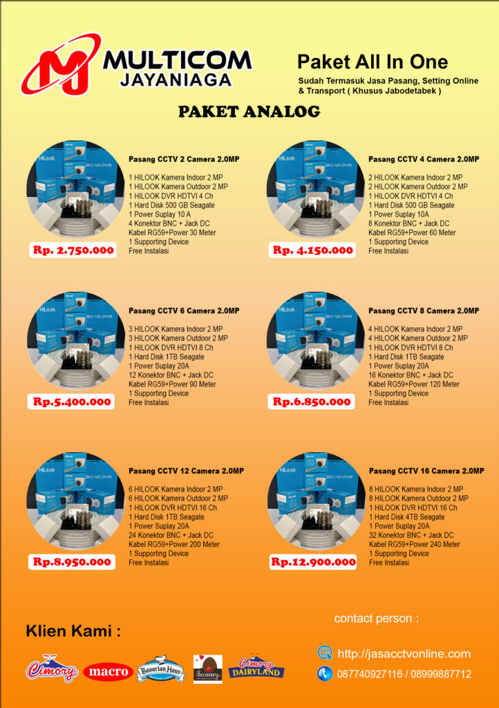 DVR (Digital Video Recorder) Jasa CCTV Online